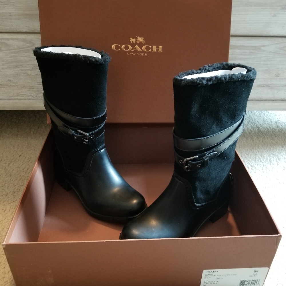 Coach Rain Boots - Picture 6 of 7